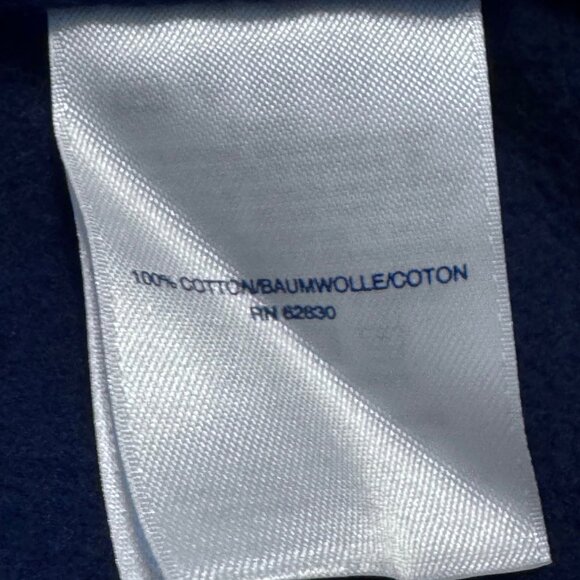 Lands' End Fleece Lined Overshirt Men's Medium Blue and Green Check - Picture 6 of 6